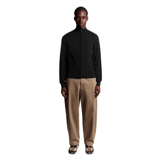 Lyle & Scott - Trainingsjacke für Herren, Stehkragen, Regulär (Grau/Rosa) - Image 5