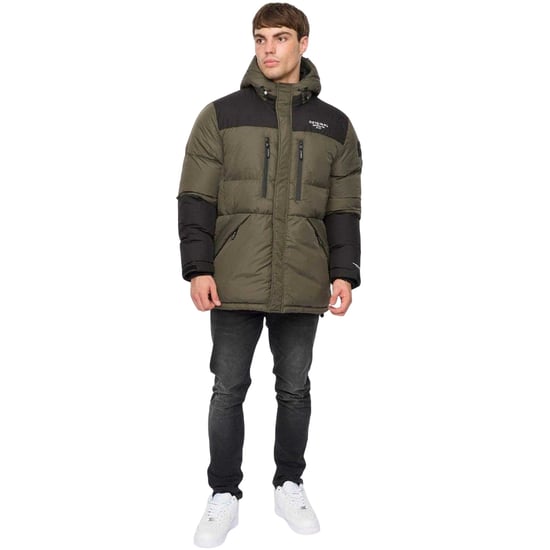 Crosshatch - Steppjacke für Herren, Polyester (Grün) - Image 1