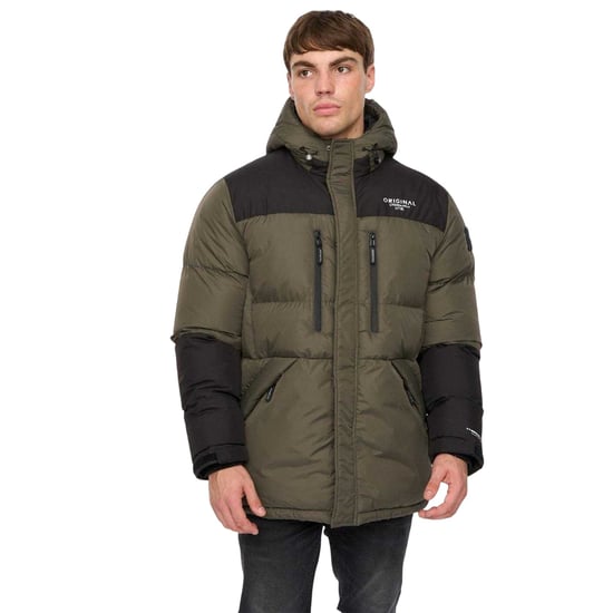 Crosshatch - Steppjacke für Herren, Polyester (Grün) - Image 2