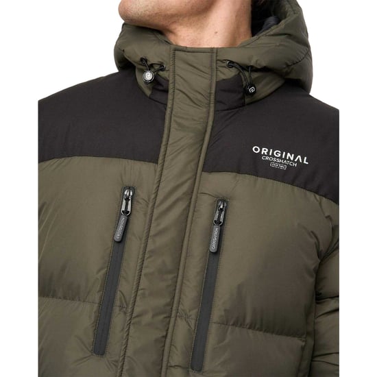 Crosshatch - Steppjacke für Herren, Polyester (Grün) - Image 4