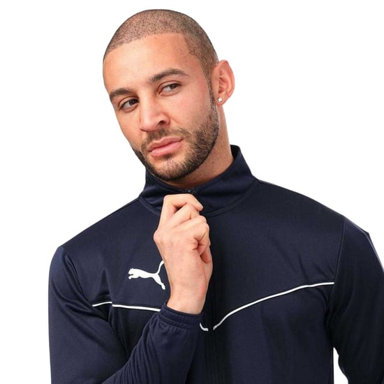 Puma - "Team Rise" Jacke für Herren, Feuchtigkeitsabweisend, Training, Regulär (Marine) - Image 3