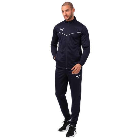 Puma - "Team Rise" Jacke für Herren, Feuchtigkeitsabweisend, Training, Regulär (Marine) - Image 4