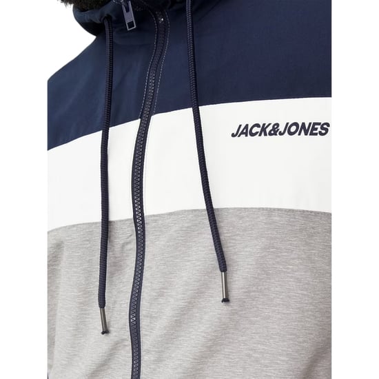 Jack And Jones - Bomberjacke für Herren, mit Kapuze (Marineblau) - Image 3
