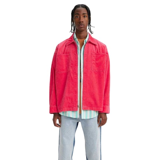Levis - "Skate" Hemdjacke für Herren, Kord, leger (Himbeere) - Image 4