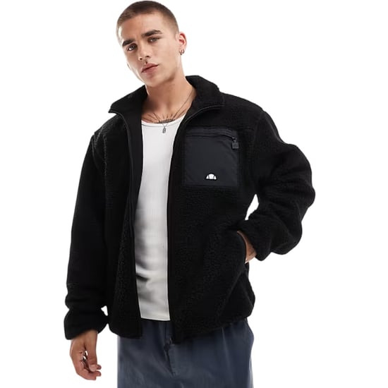 Ellesse - "Vit Tech" Trainingsjacke für Herren, Fleece (Schwarz) - Image 4
