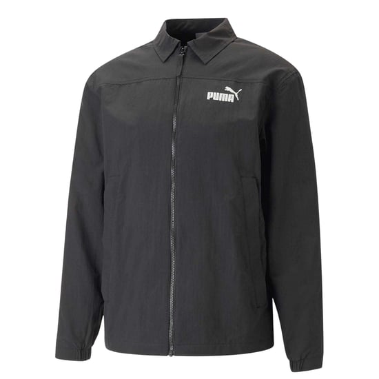 Puma - Trainerjacke für Herren, Mit Kragen (Schwarz) - Image 1