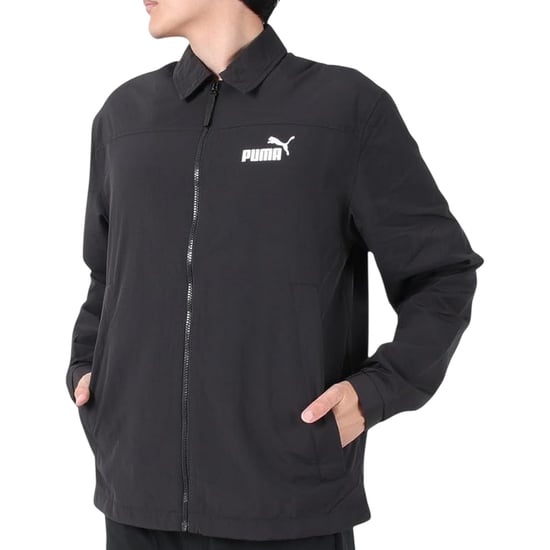 Puma - Trainerjacke für Herren, Mit Kragen (Schwarz) - Image 5