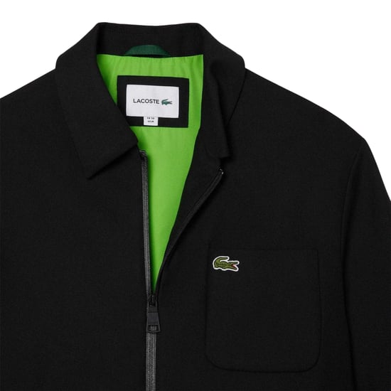 Lacoste - Trainingsjacke für Herren, Gepolstert (Schwarz) - Image 3