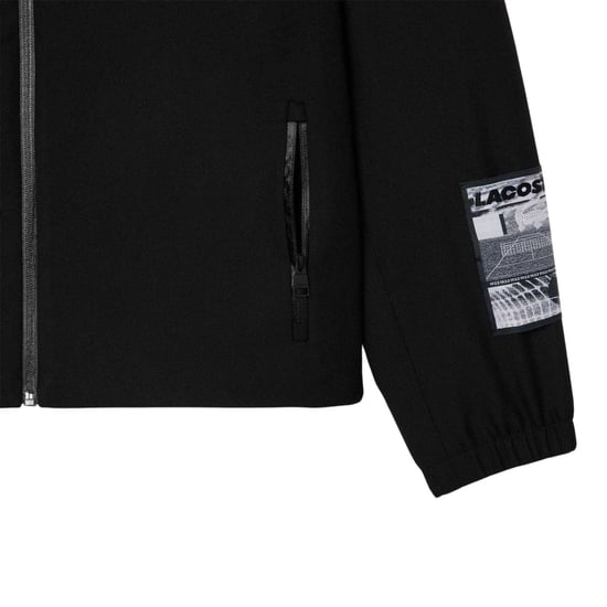 Lacoste - Trainingsjacke für Herren, Gepolstert (Schwarz) - Image 4