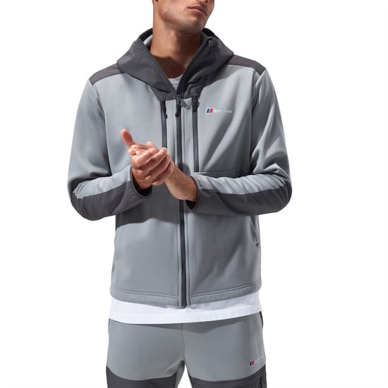 Berghaus - "Reacon" Kapuzenjacke für Herren (Grau/Schwarz) - Image 1