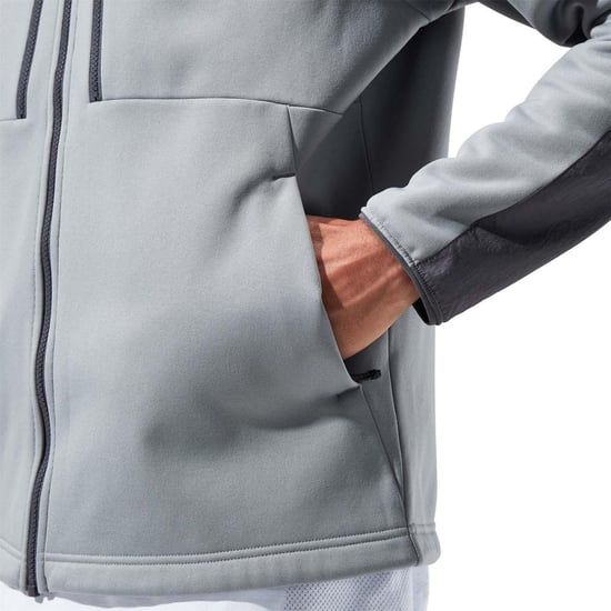 Berghaus - "Reacon" Kapuzenjacke für Herren (Grau/Schwarz) - Image 4