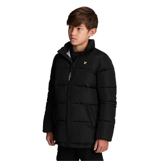 Lyle & Scott - Steppjacke für Kinder, Gesteppt (Schwarz) - Image 3