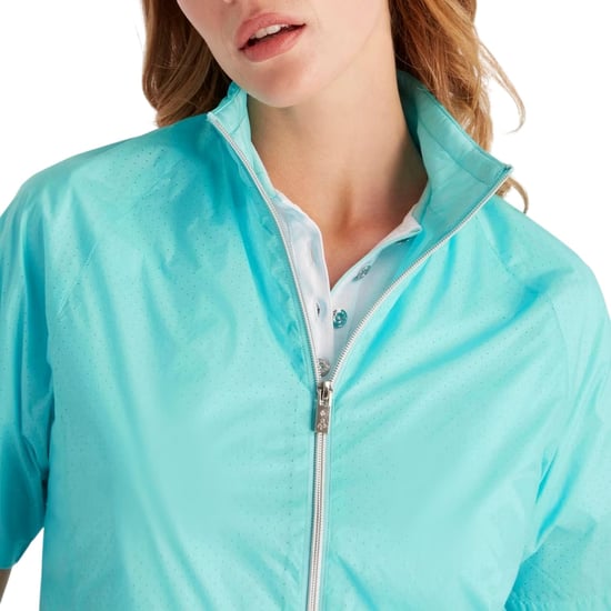 Calvin Klein - Windjacke für Damen, Emblem, Regulär (Aquablau) - Image 4