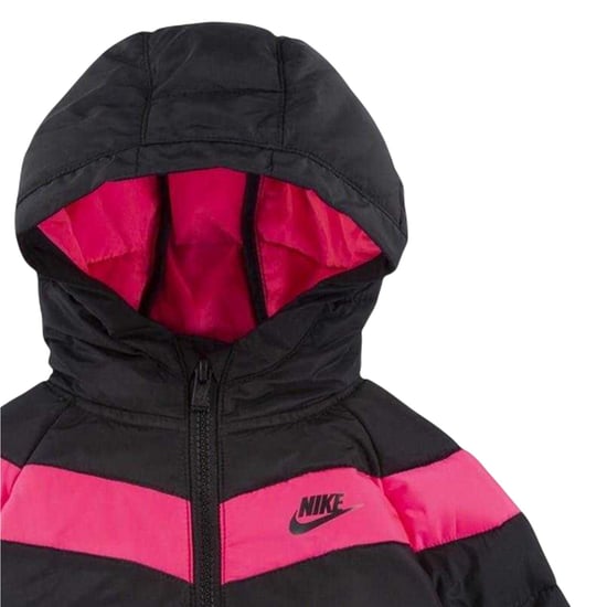 Nike - Steppjacke für Baby-Girls (Schwarz/Pink) - Image 3