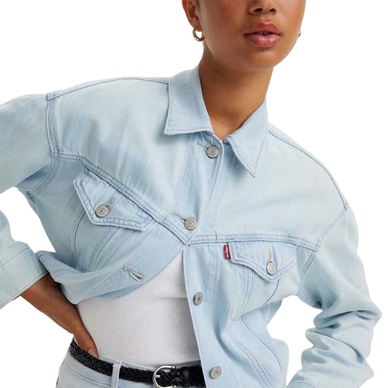 Levis - Truckerjacke für Damen, Baumwolldenim (Hellblau) - Image 4