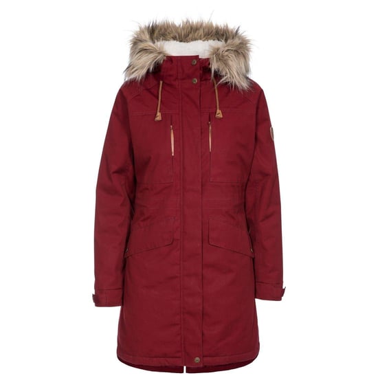 Trespass - "Faithful" Parka für Damen, Wasserfest (Weinrot) - Image 2