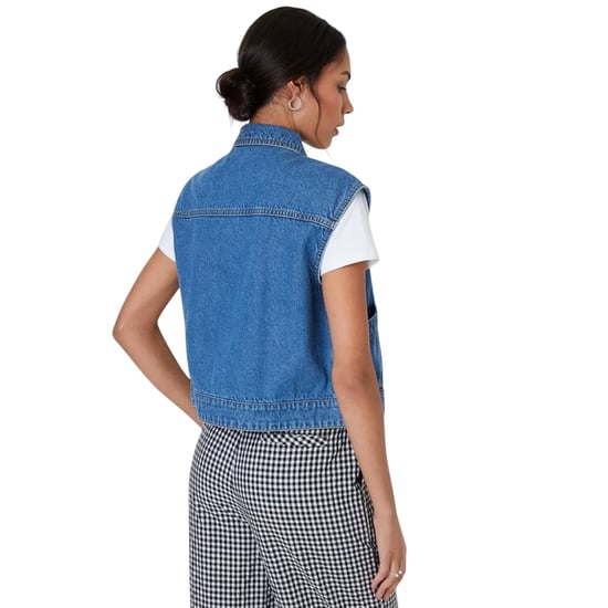 Threadbare - "Lucky" Jeansjacke für Damen, Ärmellos (Mittlere Waschung) - Image 2