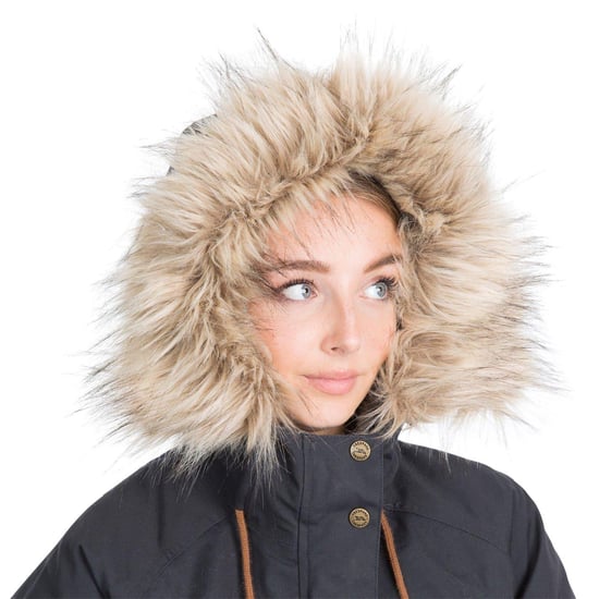 Trespass - "Faithful" Parka für Damen, Wasserfest (Dunkelgrau) - Image 4