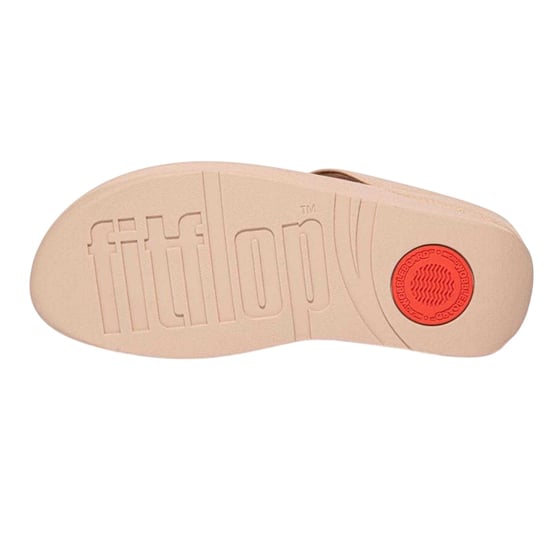FitFlop - Heiligenschein Sandalen für Damen, Zehentrenner, Keilabsatz (Beige) - Image 3