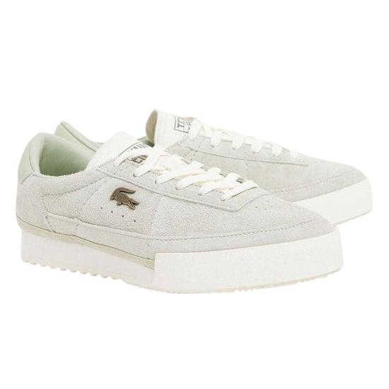 Lacoste - "Aura" Sneaker für Damen, Wildleder (Khakigrün) - Image 4