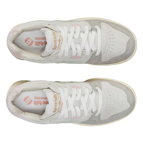 Saucony - Sneaker für Damen, Wildleder, niedrig geschnitten (Beige) - Image 4