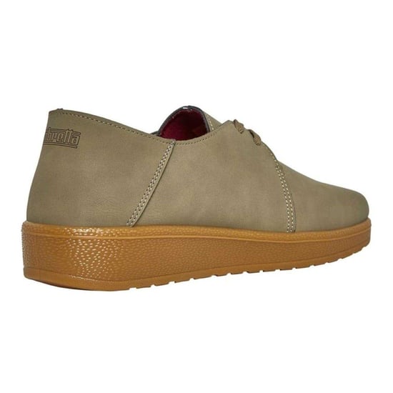 Lambretta - Logo Sneaker für Herren, Plattform-Absatz (Sand) - Image 2