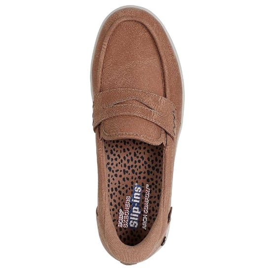 Skechers - Sneaker für Damen, Passt über dem Spann (Hellbraun) - Image 3