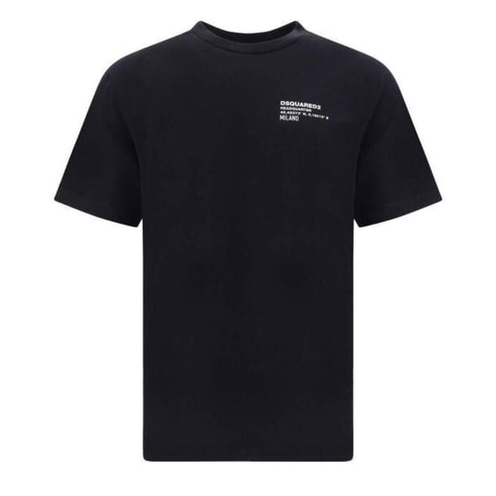 DSquared2 - "Headquarters" T-Shirt für Herren, Baumwolle (Schwarz) - Image 2