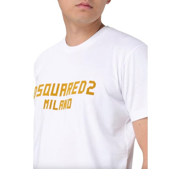 DSquared2 - "Milano" T-Shirt für Herren, Baumwolle (Weiß) - Image 6