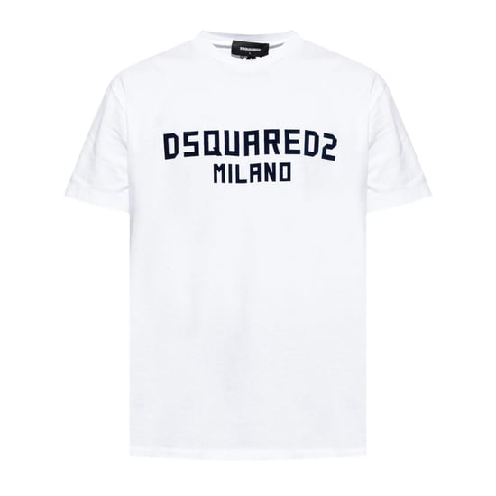 DSquared2 - "Milano" T-Shirt für Herren, Baumwolle (Weiß/Schwarz) - Image 6