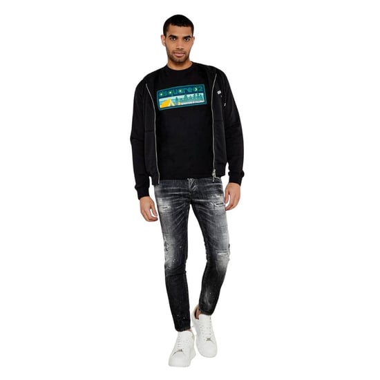 DSquared2 - "Adventure Is Calling" T-Shirt für Herren (Schwarz) - Image 5