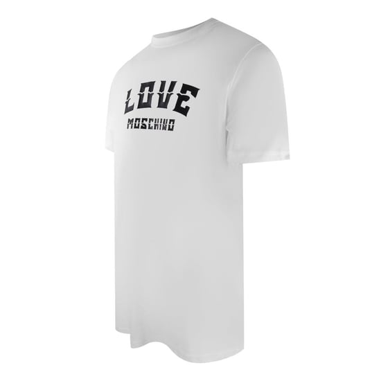 Love Moschino - T-Shirt für Herren, Logo (Weiß) - Image 3
