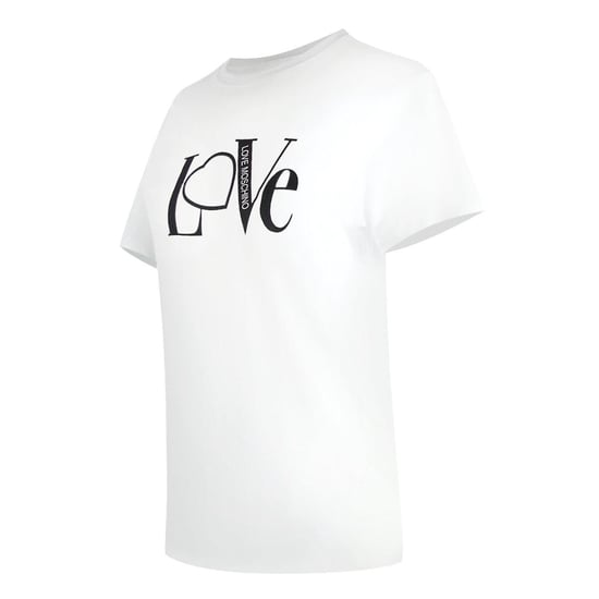 Love Moschino - T-Shirt für Damen, Baumwolle (Weiß) - Image 3
