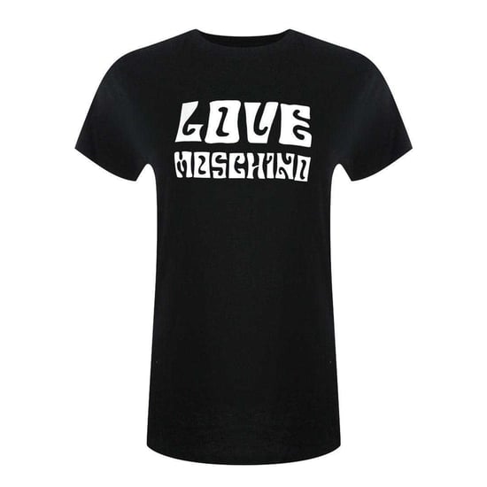 Love Moschino - T-Shirt für Damen, Logo, kurzärmlig (Schwarz) - Image 1