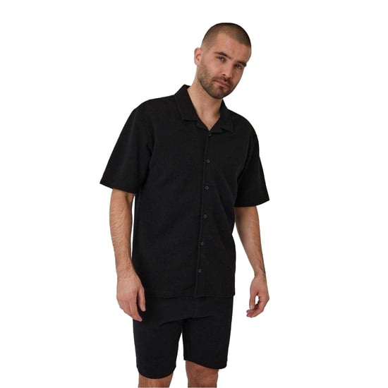 Threadbare - "Embley" Hemd für Herren, leger (Schwarz) - Image 1