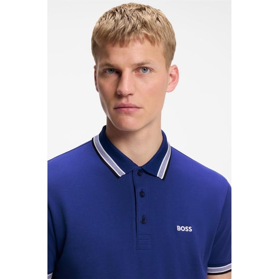 Boss - "Paddy" Poloshirt für Herren (Mittelblau) - Image 4