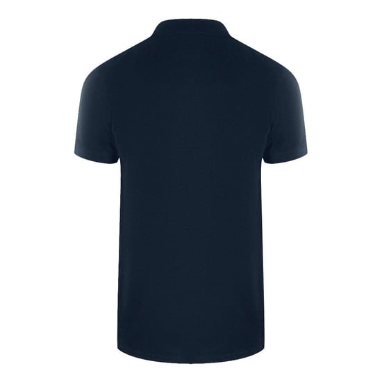Love Moschino - Poloshirt für Herren, Baumwolle, kurzärmlig (Dunkles Marineblau) - Image 2