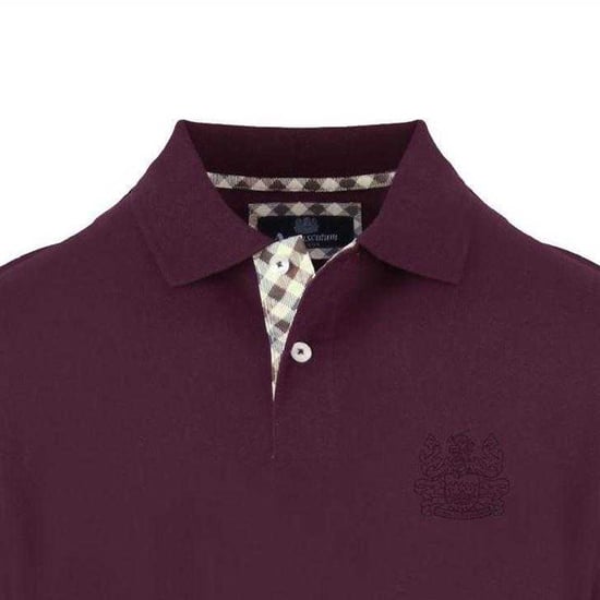 Aquascutum - Poloshirt für Herren, Baumwolle (Rot) - Image 3