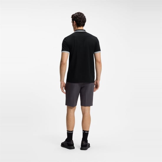 Boss - "Paddy" Poloshirt für Herren (Schwarz/Grau) - Image 3