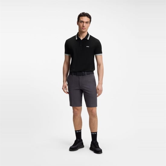 Boss - "Paddy" Poloshirt für Herren (Schwarz/Grau) - Image 5