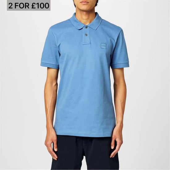 Boss - "Passenger" Poloshirt für Herren (Himmelblau) - Image 1