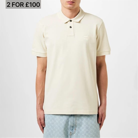 Boss - "Passenger" Poloshirt für Herren (Naturweiß) - Image 1