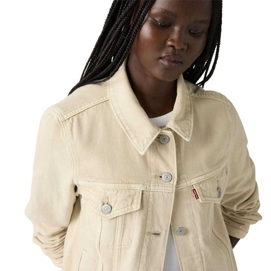 Levis - Truckerjacke für Damen, Denim (Beige) - Image 5