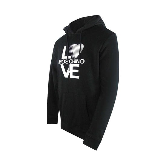Love Moschino - "Love" Kapuzenpullover für Damen, Logo (Schwarz) - Image 3