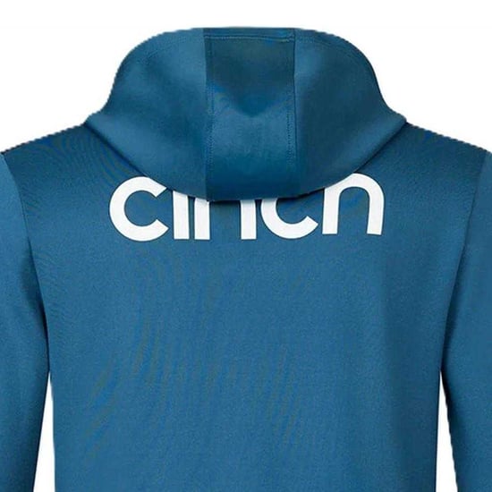 Castore - Kapuzenpullover für Damen, Durchgehender Reißverschluss (Kurzmantel/Weiß) - Image 3