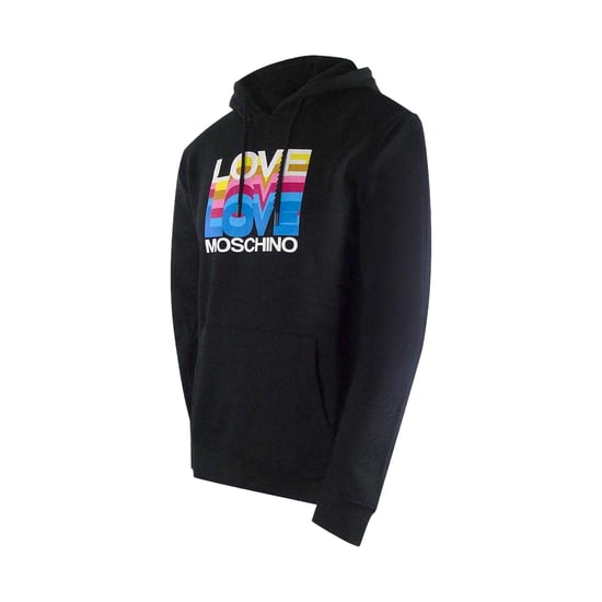 Love Moschino - Kapuzenpullover für Damen (Schwarz) - Image 3