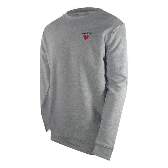 Love Moschino - Sweatshirt für Herren, Logo (Grau) - Image 3