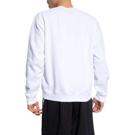 DSquared2 - "Cool" Sweatshirt für Herren/Damen Unisex, Logo (Weiß/Schwarz) - Image 6