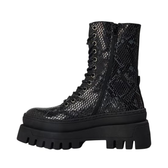Steve Madden - "Coast" Schlangenmuster Springerstiefel für Damen, Plattform-Absatz (Schwarz) - Image 2