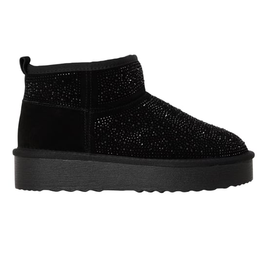Steve Madden - "Clydes" Stiefel für Damen, Wildleder, Plattform-Absatz (Schwarz) - Image 1